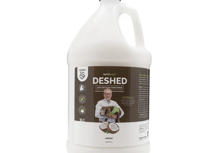 Bark2Basics DeShed Conditioner – Undercoat Removal and Shedding Reduction, 3.79L