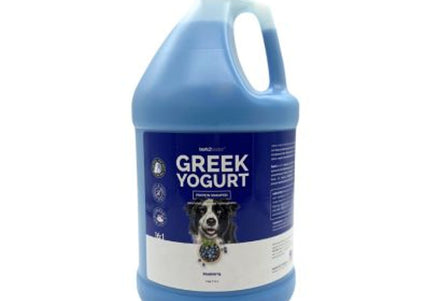 Bark2Basics Blueberry Greek Yogurt Protein Shampoo – Nourishing Regenerating Formula, 3.79L