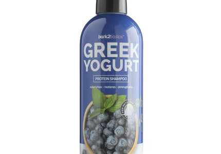 Bark2Basics Blueberry Greek Yogurt Shampoo – Protein-Enriched Nourishing Formula, 473ml
