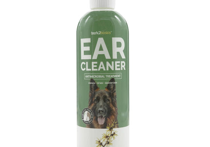 Bark2Basics Dog Ear Cleaner – Gentle Liquid Formula, 473ml, Fast-Acting Odor Remover