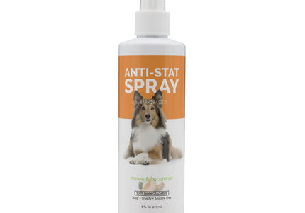 Bark2Basics Anti-Stat Grooming Spray – Antistatic Detangling Formula, 237ml Bottle