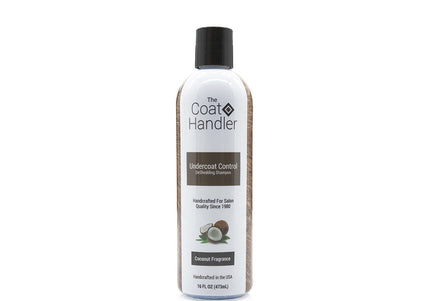The Coat Handler Undercoat Control Deshedding Shampoo – Coconut Scented, Reduces Shedding and Undercoat
