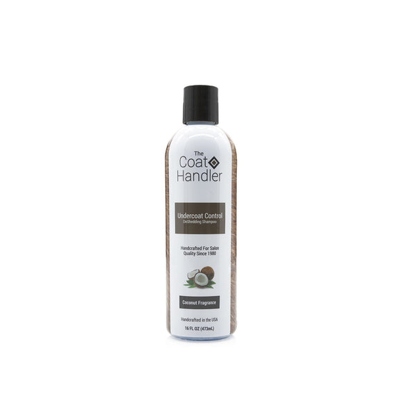 The Coat Handler Undercoat Control Deshedding Shampoo – Coconut Scented, Reduces Shedding and Undercoat