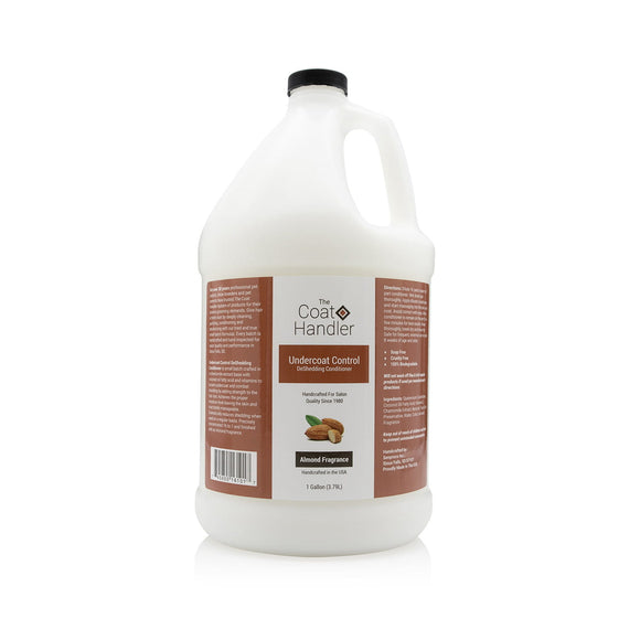 The Coat Handler Undercoat Control Deshedding Conditioner – Almond Scent, Reduces Shedding, Eases Undercoat Removal