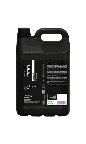 Dr. Lucy Pro White Coat Shampoo – Brightening Formula, 5L Bottle with Free Pump