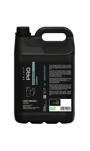 Dr. Lucy Pro Easy Brush Z Shampoo – 5L, Detangling Formula for Long Flowing Hair, Free Pump