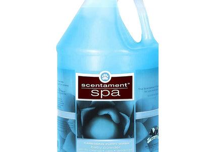 Best Shot Spa Caressing Baby Powder Puppy Wash – Gentle Cleansing Liquid with Natural Extracts, Relaxing Scent
