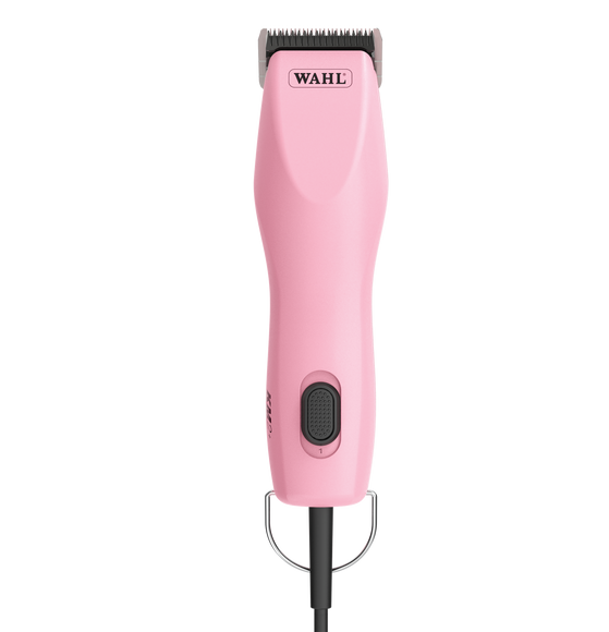Wahl KM2+ Professional Two-Speed Clipper – Brushless Motor, No. 10 Blade, 1.5mm, Pink
