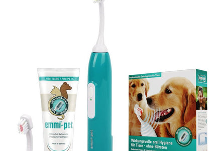 Emmi-Pet Basic Ultrasonic Toothbrush Set – Gentle Dental Care with Advanced Cleaning Technology