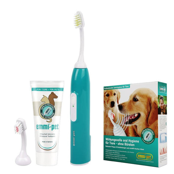 Emmi-Pet Basic Ultrasonic Toothbrush Set – Gentle Dental Care with Advanced Cleaning Technology