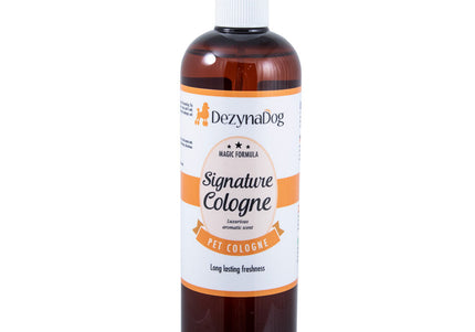 DezynaDog Signature Cologne 500ml – Long-Lasting Fragrance Spray, Premium Eau de Parfum