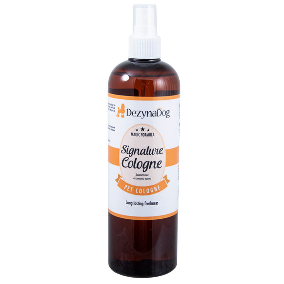 DezynaDog Signature Cologne 500ml – Long-Lasting Fragrance Spray, Premium Eau de Parfum