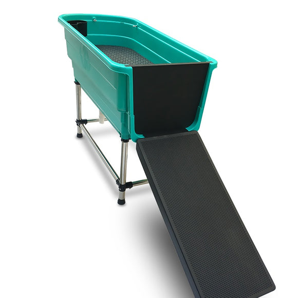 Blovi Booster Tub Ramp – Non-Slip Lightweight Accessory, Easy Entry for Grooming Tubs