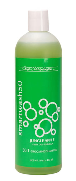 Chris Christensen Smart Wash 50 Jungle Apple Shampoo – Highly Concentrated, Deep Cleansing Formula, 473ml