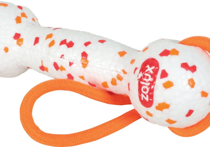 Zolux ETPU Rope Dumbbell – Durable Chew Toy with Flexible Textured Surface