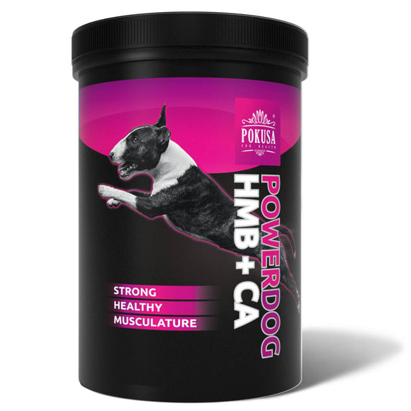 Pokusa PowerDog HMB+CA 250g – Advanced Muscle Mass Support Supplement, High-Absorption Formula
