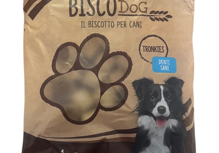 Record Bisco Denti Sani Oral Cleansing Treats – Meaty Flavor, 1kg, Promotes Fresh Breath