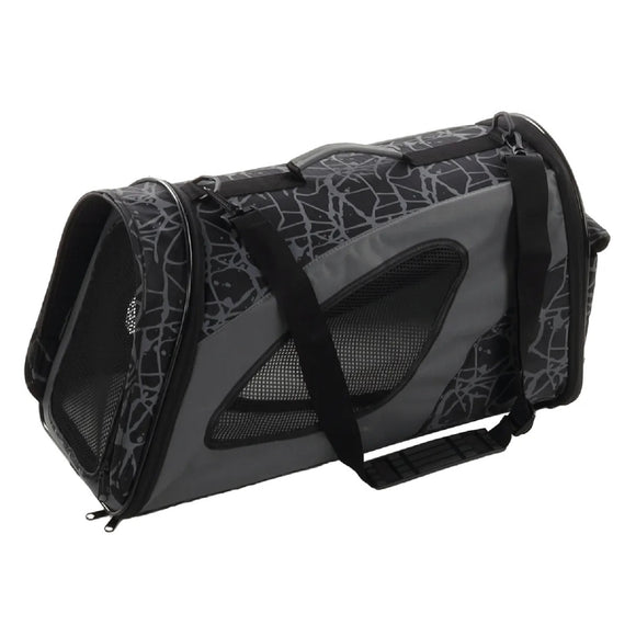 Flamingo Finchley Transport Bag Black – Spacious Pet Carrier, Durable Fabric, Large 54x27x30cm