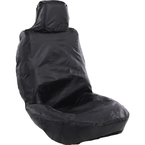 Flamingo Oslo Black Car Seat Cover 70x135cm – Waterproof Front Seat Protector, Durable Design