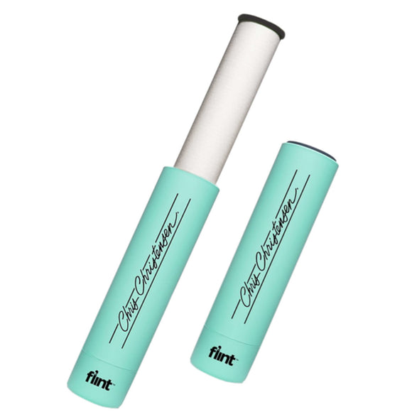 Chris Christensen Flint Lint Roller – Compact Reusable Roller with Easy-Glide Handle