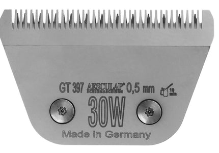 Aesculap Snap-On Blade No. 30W Wide – 0.5mm Precision Steel, Durable Design