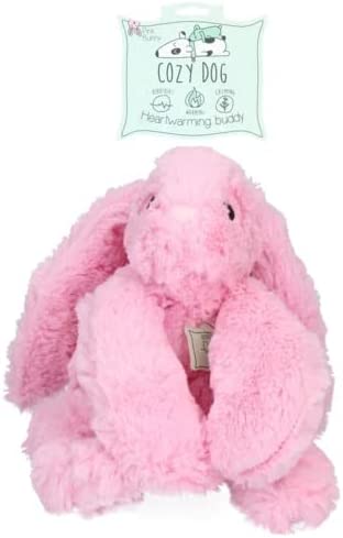 Holland Heartwarming Buddy Plush Bunny – Calming Dog Toy with Heartbeat Imitation, Brown