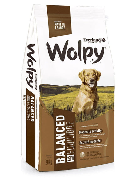 Everland by Wolpy Balanced Dog Food – Complete Nutrition Formula, 20kg Bag
