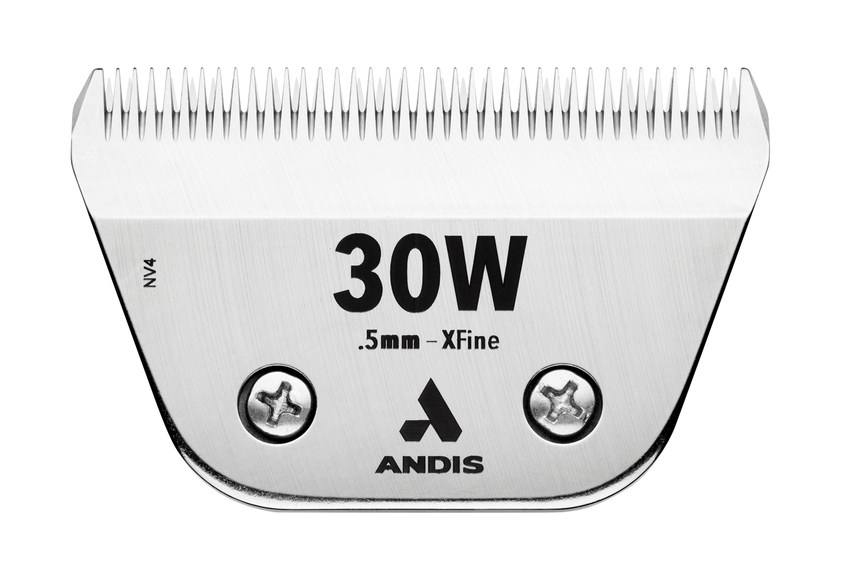 Andis CeramicEdge No. 30W Extra Fine Wide Blade – 0.5mm Ceramic Chrome Carbon Steel