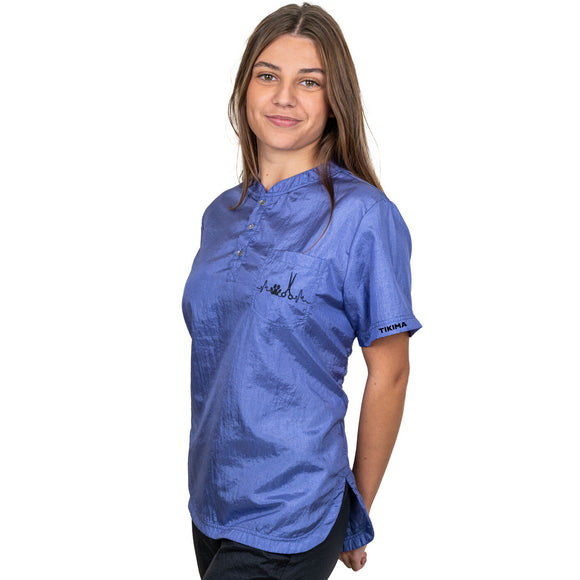 Tikima Figari Grooming Sweatshirt – Embroidered Purple Design, XXL, Comfortable Fit