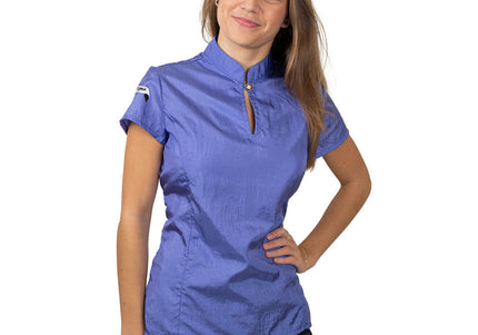 Tikima Serena Grooming Shirt – Fitted Lightweight Design, Purple, Size Large