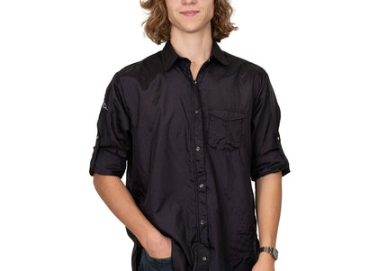 Tikima Ambra Grooming Sweatshirt – Long Sleeve Black Shirt, Comfortable 3XL Size