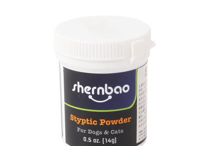 Shernbao Styptic Powder – Fast-Acting Bleeding Stopper, 14g Jar