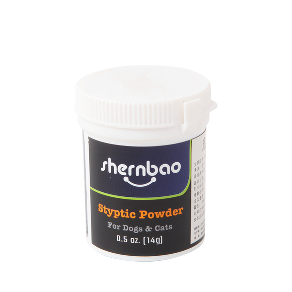 Shernbao Styptic Powder – Fast-Acting Bleeding Stopper, 14g Jar