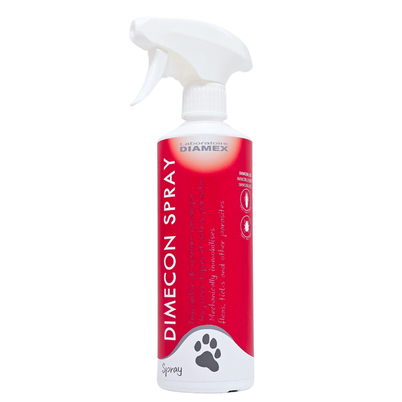 Diamex Dimecon Parasite Repellent Spray 500ml – Fast-Acting Flea and Tick Protection