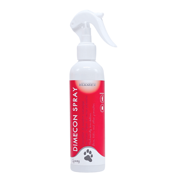 Diamex Dimecon Parasite Repellent Spray – Fast-Acting Flea and Tick Protection, 250ml