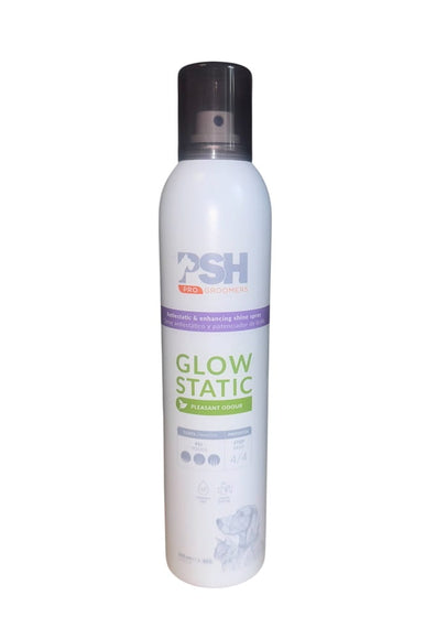 PSH Glow Static Pleasant Odor Antistatic and Polishing Spray, 300ml – Shine and Frizz Control