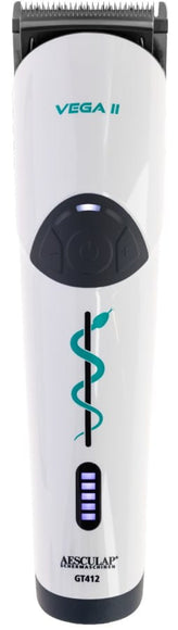 Aesculap Vega II Cordless Grooming Clipper – Dual Power with Adjustable Blade