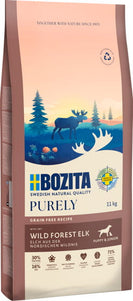 Bozita Purely Puppy & Junior Elk Dry Dog Food – Grain-Free, 11kg, Premium Protein Source