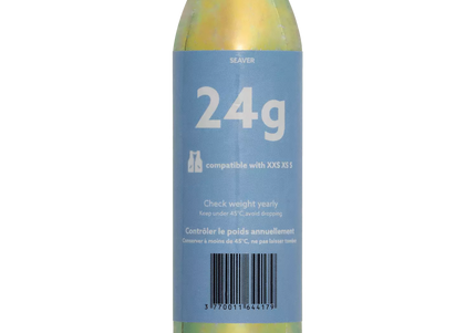 Seaver SAFEFIT CO2 Cartridge – 24g Gas Refill for Airbag Riding Vest, Reliable Performance