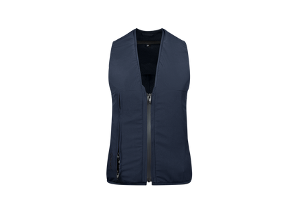 Seaver SAFEFIT Airbag Riding Vest – Protective Navy Blue Equestrian Vest, Size S