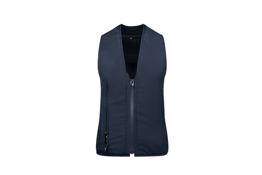 Seaver SAFEFIT Airbag Riding Vest – Protective Navy Blue Equestrian Vest, Size S