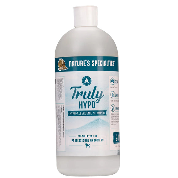 Nature's Specialties Truly Hypo Shampoo – Hypoallergenic Concentrate, 1:24 Dilution, 946ml Bottle