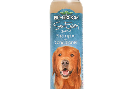 Bio-Groom So-Easy 2-in-1 Shampoo and Conditioner – Gentle Cleansing Formula, 355ml