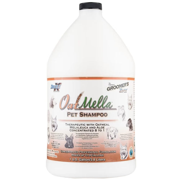 Double K OatMella Oat Shampoo – Healing Formula, 3.8L, Soothes and Moisturizes Coats