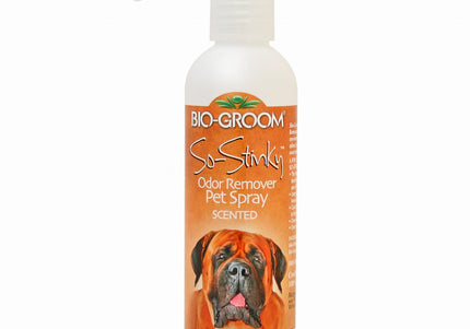Bio-Groom So-Stinky Odor Remover Spray – Scented Deodorizing Formula, 236ml Bottle