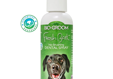 Bio-Groom Fresh Bark Dental Spray – Odorless Chlorhexidine Oral Hygiene Formula, 188ml