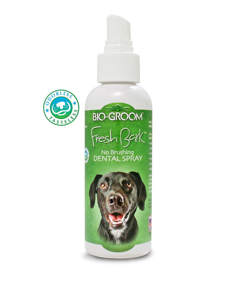 Bio-Groom Fresh Bark Dental Spray – Odorless Chlorhexidine Oral Hygiene Formula, 188ml