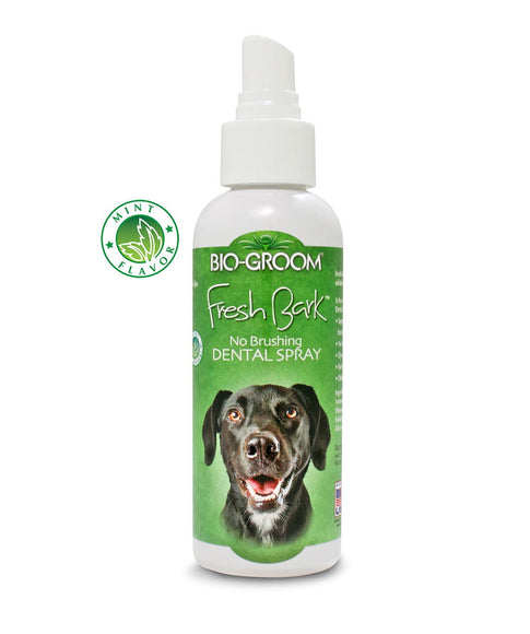 Bio-Groom Fresh Bark Dental Spray Mint – Chlorhexidine Oral Hygiene Formula, 188ml