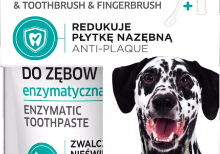 Francodex Toothbrushing Set – Complete Dental Care Kit with Toothpaste, Toothbrush, Finger Cap