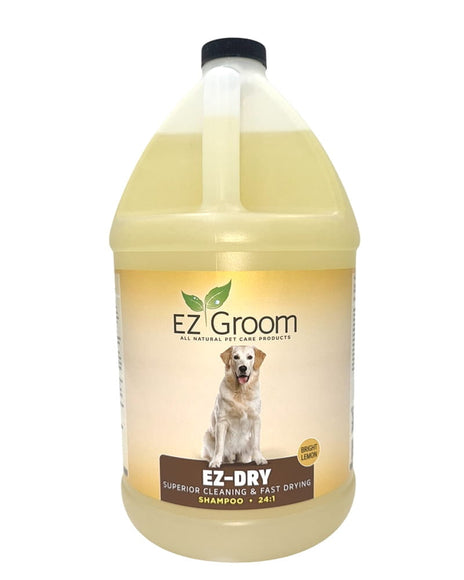 EZ-Groom Ez-Dry Shampoo 3.8L – Fast Drying, Hypoallergenic Formula with Superior Cleaning Power
